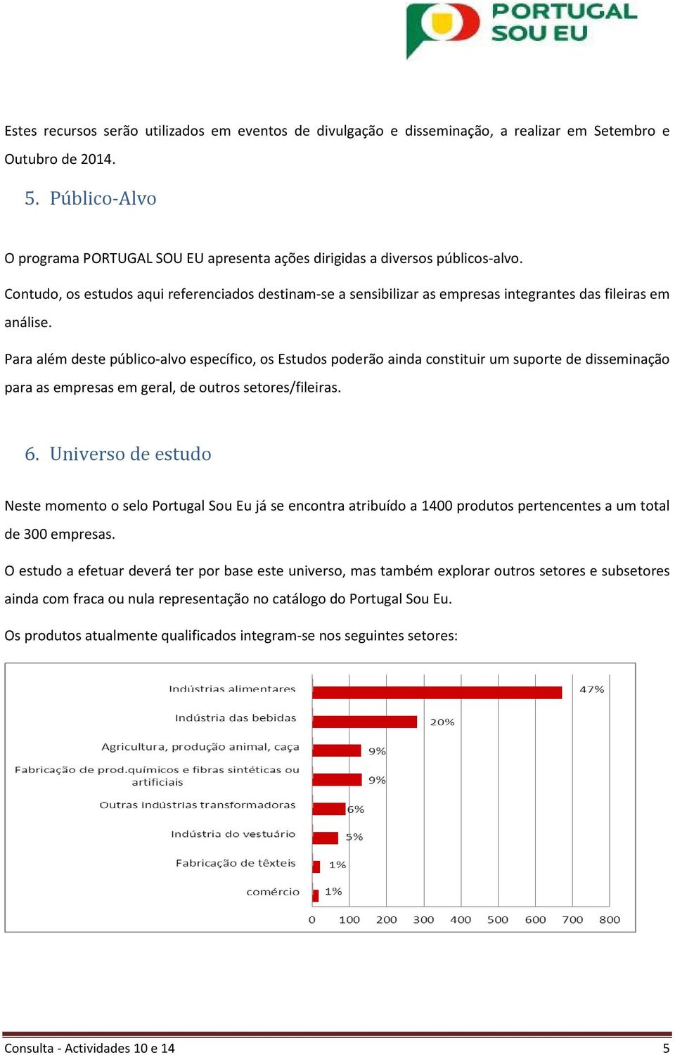 Contudo, os estudos aqui referenciados destinam-se a sensibilizar as empresas integrantes das fileiras em análise.