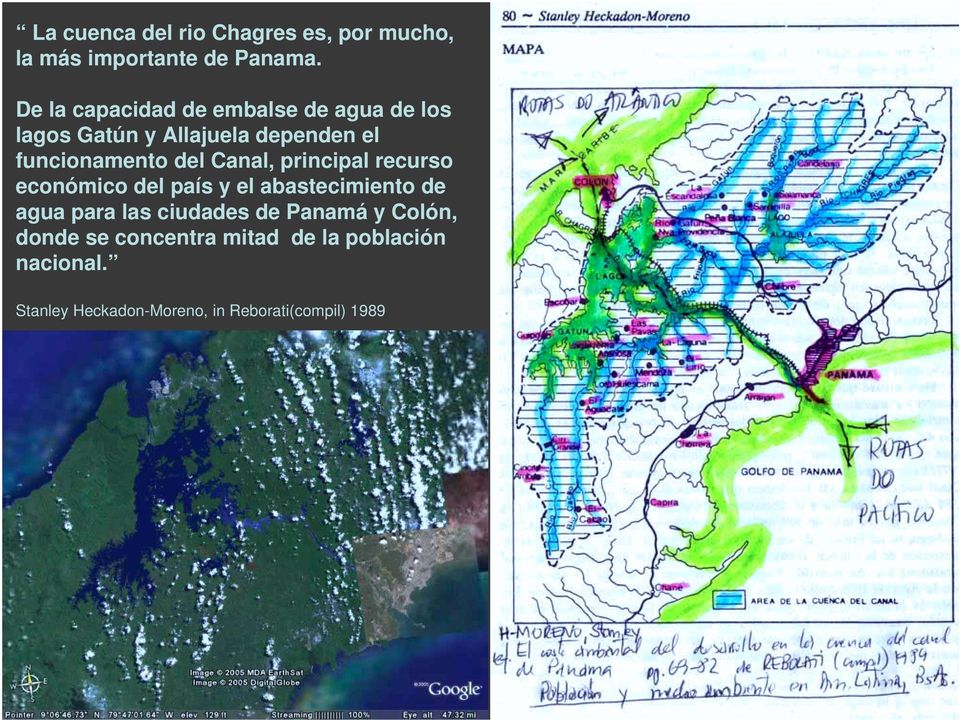 dl Canal, principal rcurso conómico dl país y l abastciminto d agua las ciudads d