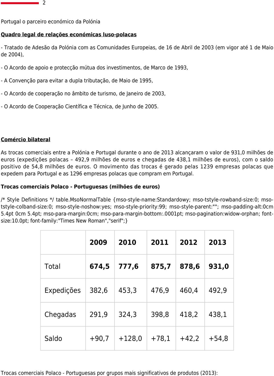 Janeiro de 2003, - O Acordo de Cooperação Científica e Técnica, de Junho de 2005.