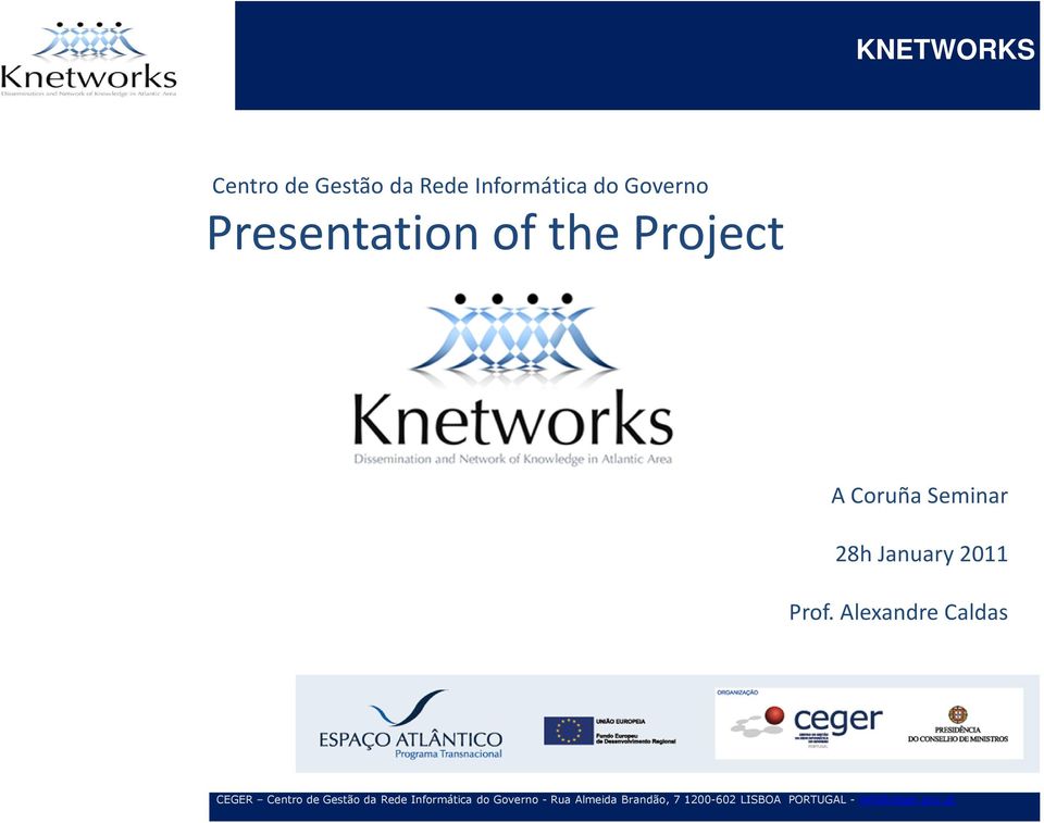 PresentationoftheProject A Coruña