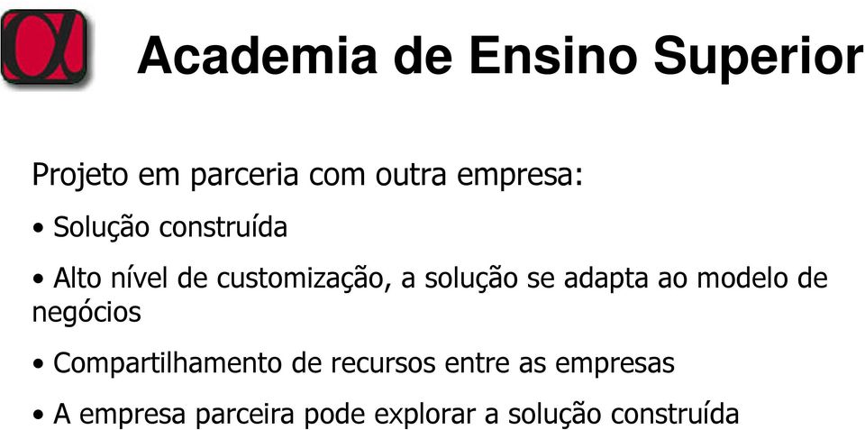 adapta ao modelo de negócios Compartilhamento de