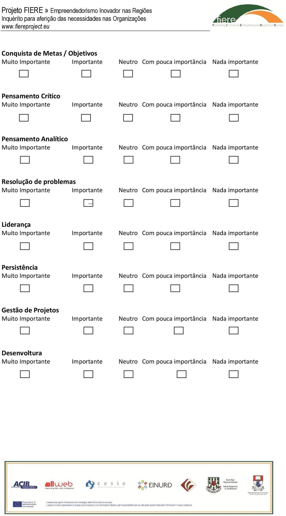 Analítico Resolução de problemas