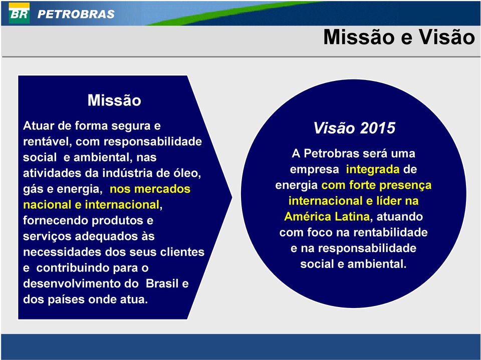 clientes e contribuindo para o desenvolvimento do Brasil e dos países onde atua.