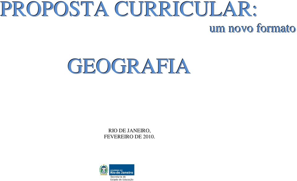 GEOGRAFIA RIO DE