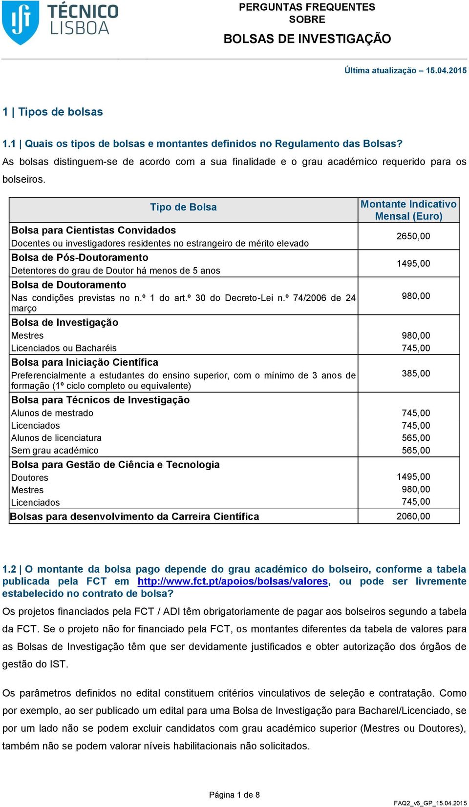 BOLSAS DE INVESTIGAÇÃO - PDF Free Download