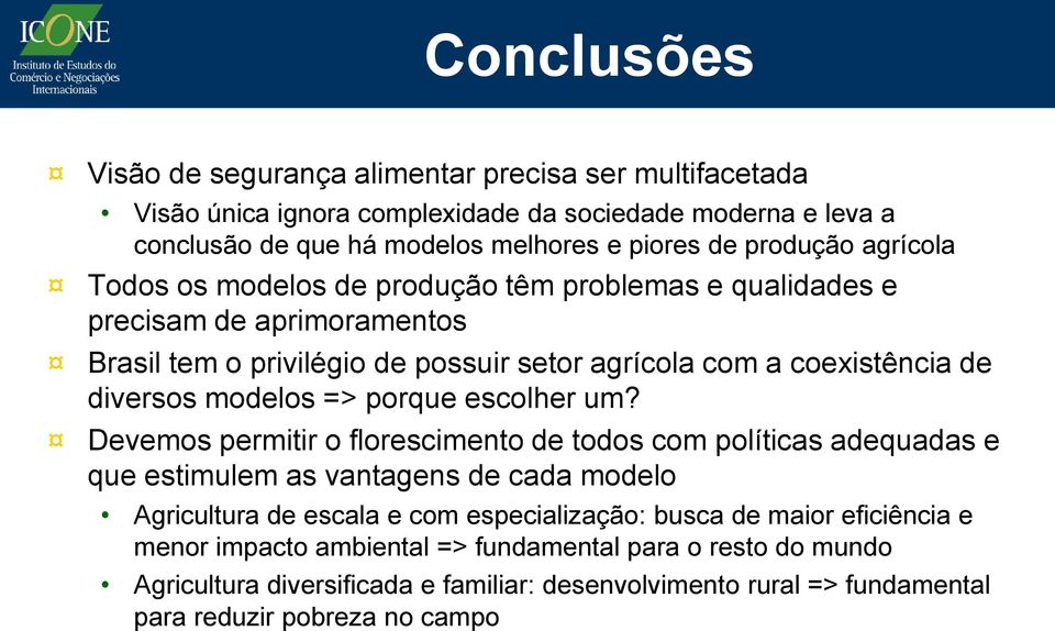 modelos => porque escolher um?