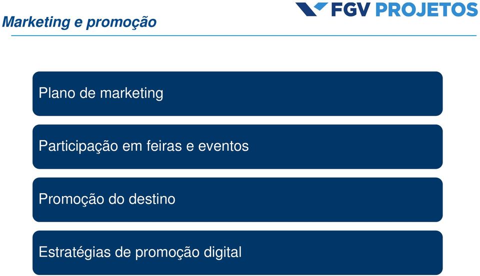 feiras e eventos Promoção do