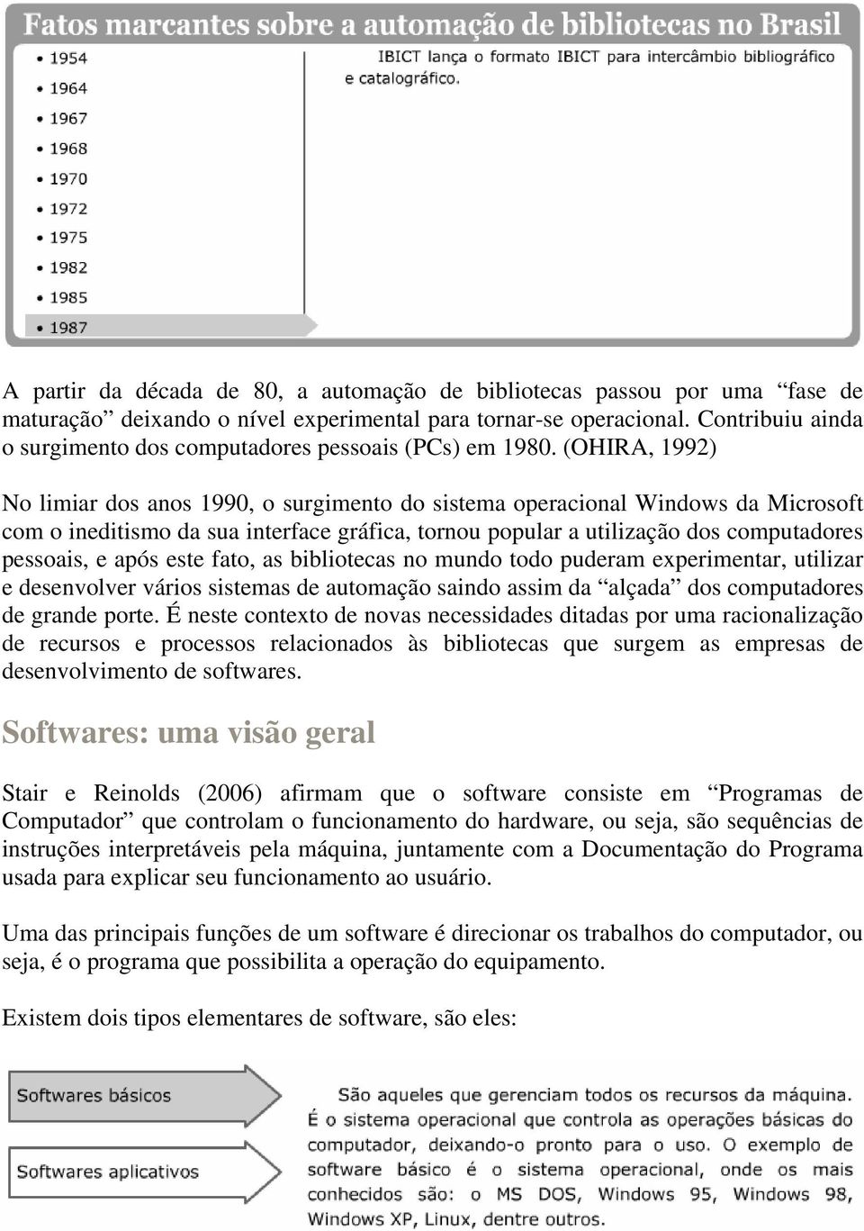 (OHIRA, 1992) No limiar dos anos 1990, o surgimento do sistema operacional Windows da Microsoft com o ineditismo da sua interface gráfica, tornou popular a utilização dos computadores pessoais, e