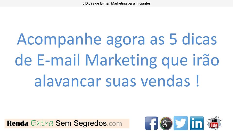 Marketing que irão