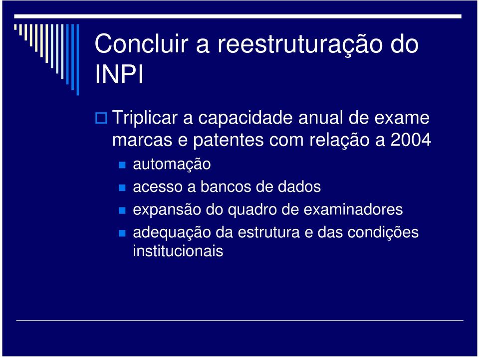 automação acesso a bancos de dados expansão do quadro de