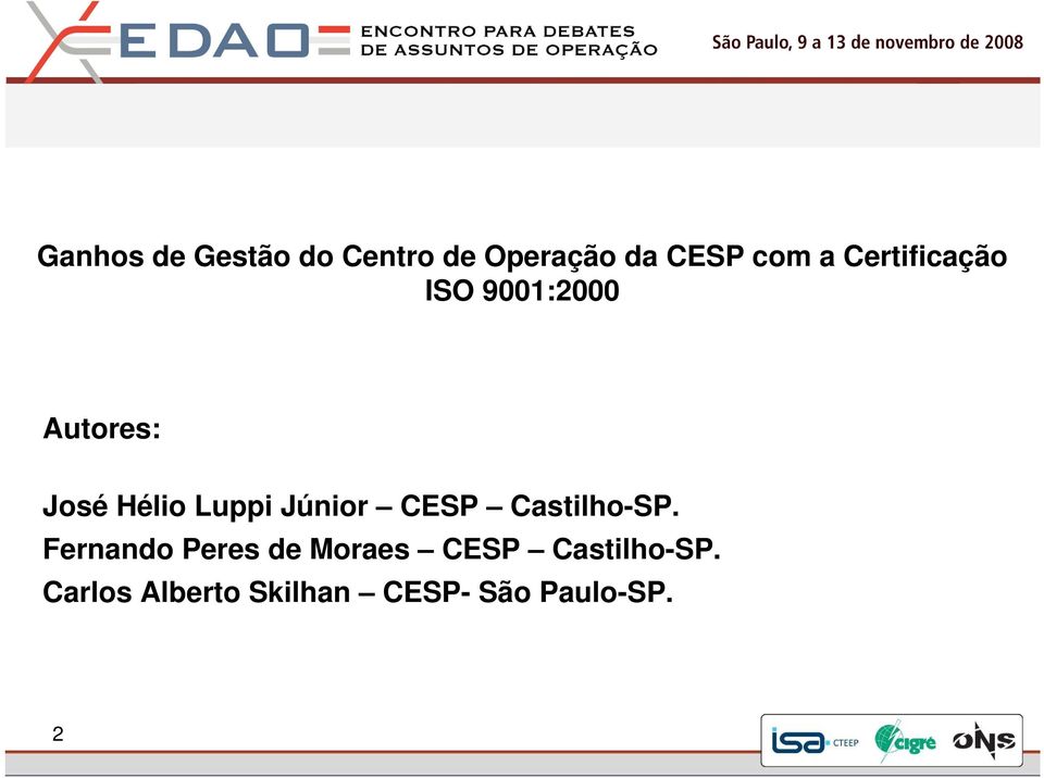 Júnior CESP Castilho-SP.