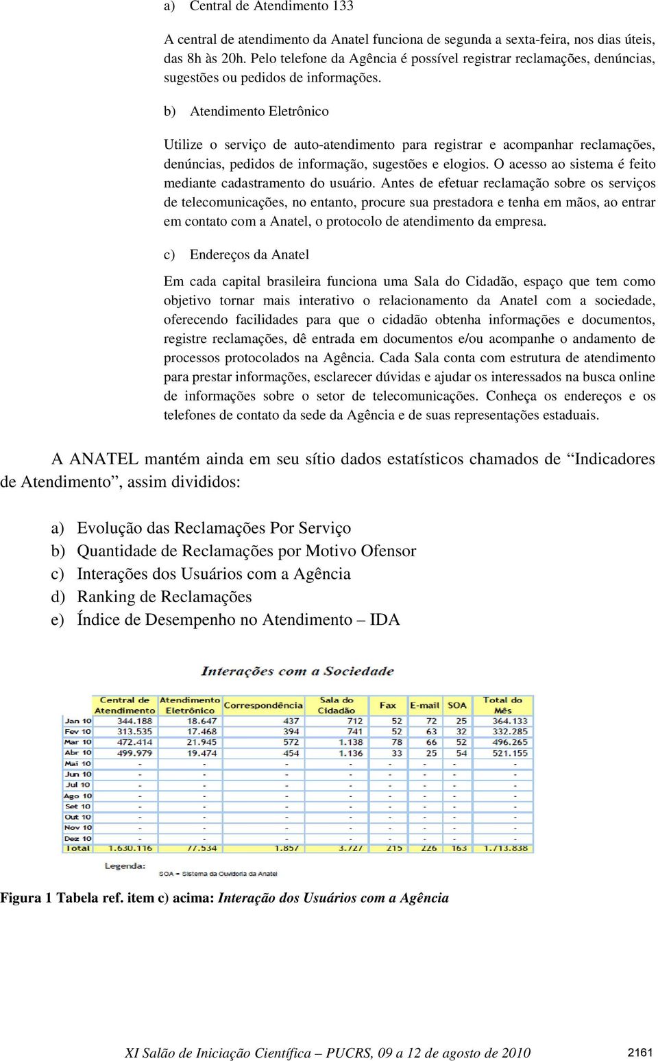 b) Atendimento Eletrônico Utilize o serviço de auto-atendimento para registrar e acompanhar reclamações, denúncias, pedidos de informação, sugestões e elogios.