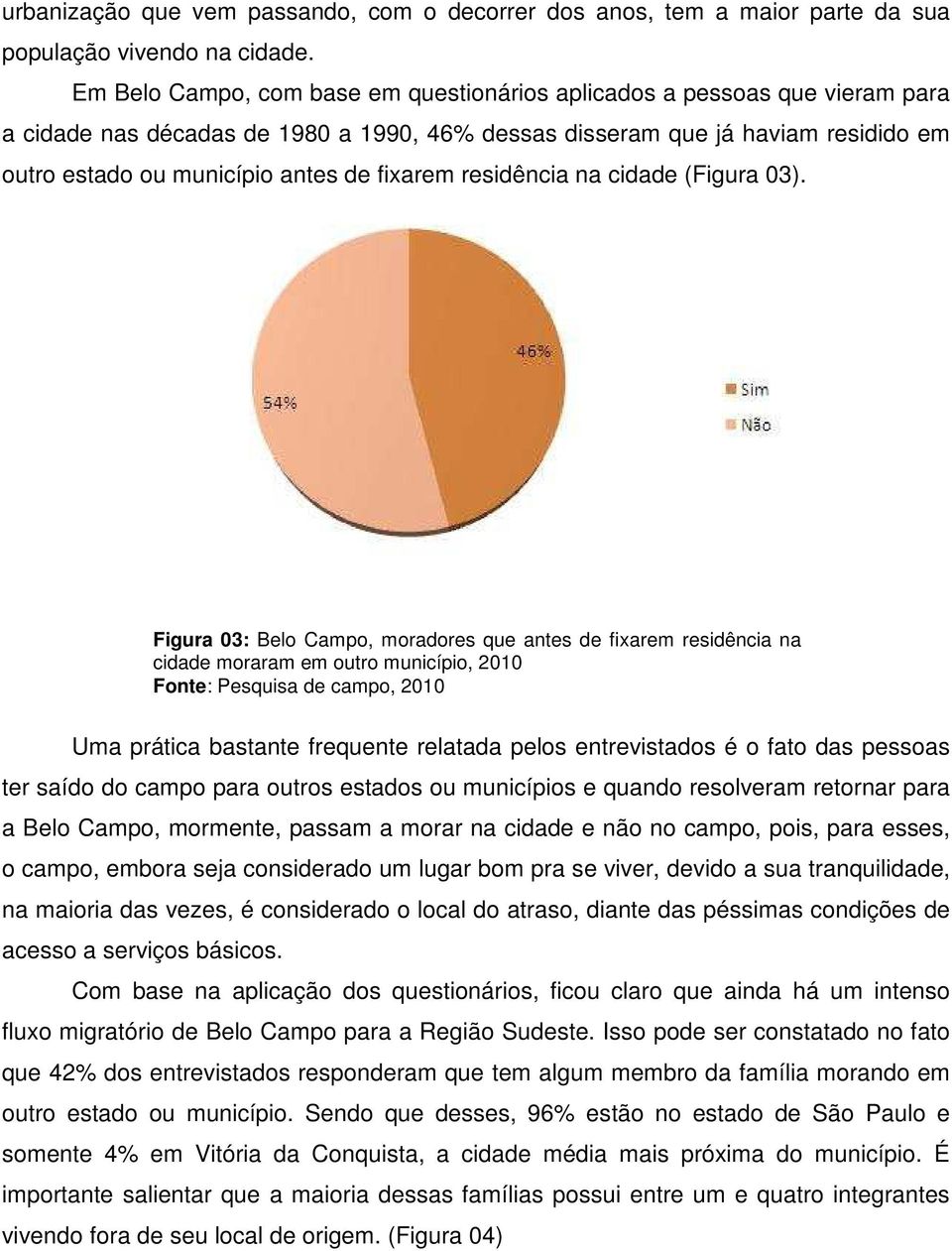 fixarem residência na cidade (Figura 03).