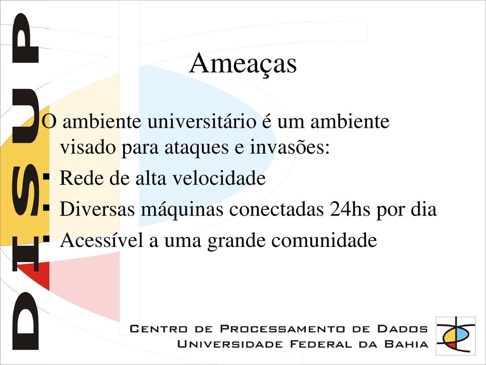 Rede de alta velocidade Diversas máquinas