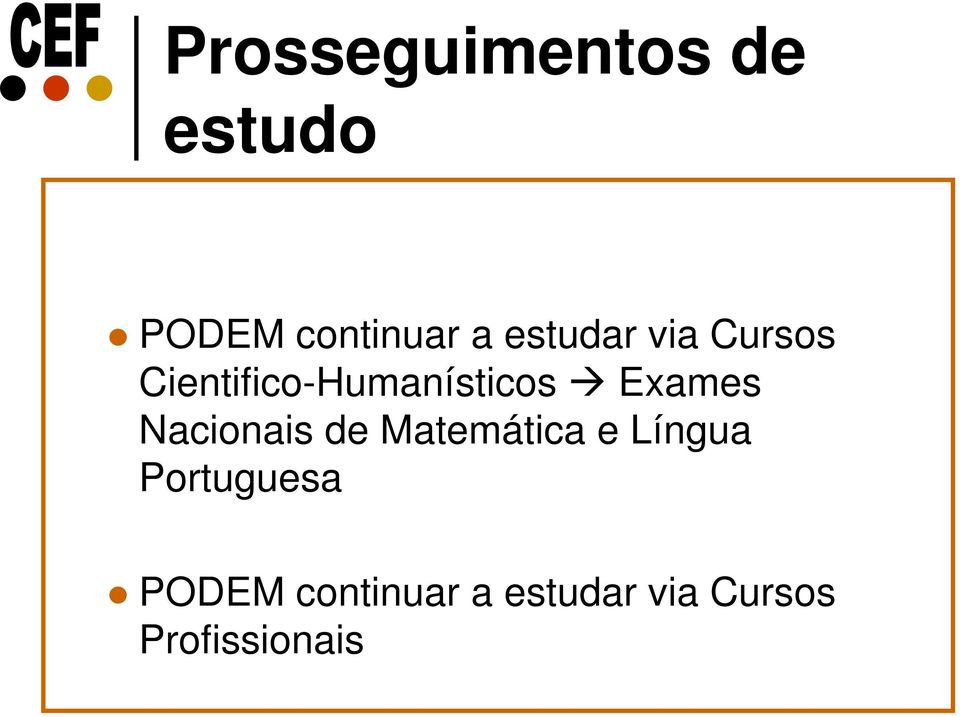 Nacionais de Matemática e Língua Portuguesa