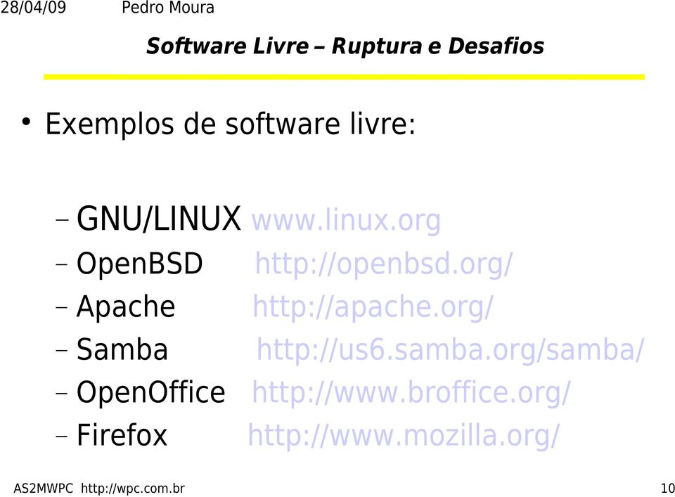 org/ Samba http://us6.samba.