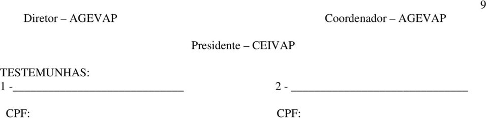 Presidente CEIVAP