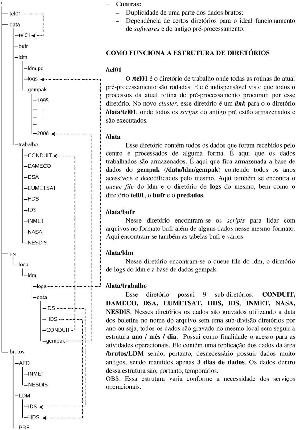 Ele é indispensável visto que todos o processos da atual rotina de pré processamento procuram por esse diretório.