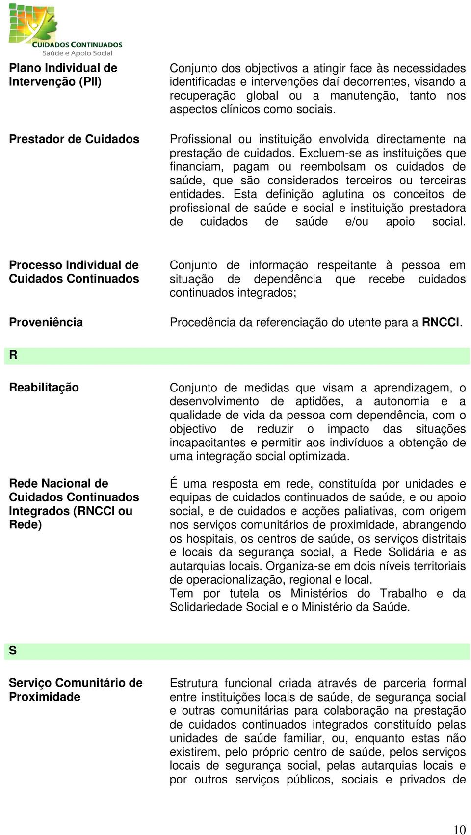 Excluem-se as instituições que financiam, pagam ou reembolsam os cuidados de saúde, que são considerados terceiros ou terceiras entidades.