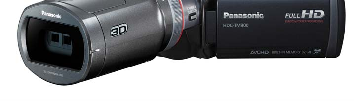 Nova gama de câmaras de vídeo de alta definição 3MOS da Panasonic com qualidade e desempenho profissional, compatível com gravação 3D A Panasonic acrescenta três novas câmaras de vídeo de alta