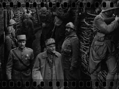 A Primeira Guerra Mundial no filme Glória feita de Sangue O filme retrata a ofensiva feita pelo exército francês numa região chamada de Montanha do