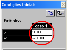 2) Com a animação em movimento, clique na barra R e movimente-o para ver as mudanças produzidas. 3) Ainda com a animação em movimento, clique no objeto e altere o seu tamanho.