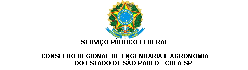 1 I - PROCESSOS DE VISTAS I. I - PROCESSO QUE RETORNA À CÂMARA APÓS "VISTA" CONCEDIDA DE ACORDO COM O CONSTANTE NO ARTIGO 77 DO REGIMENTO DO CREA-SP.