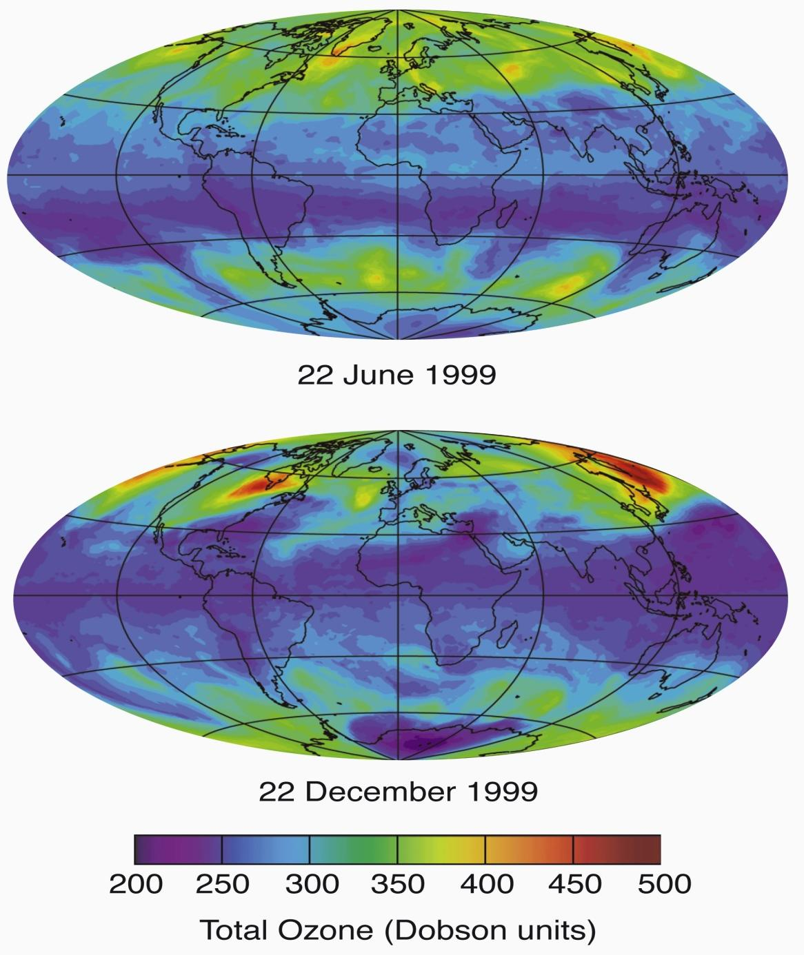 Ozônio Estratosférico Dados de