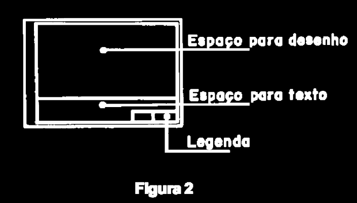 CARIMBO O Carimbo (legenda) deve se situar no canto inferior direito das folhas de desenho que será destinado à