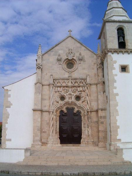 Igreja Matriz da Golegã, cujo portal é um dos mais