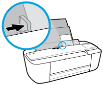 4. Puxe a bandeja de saída e o extensor da bandeja de saída para fora e levante o coletor de papel. Para colocar papel de tamanho pequeno 1. Levante a bandeja de entrada e o seu extensor. 2.