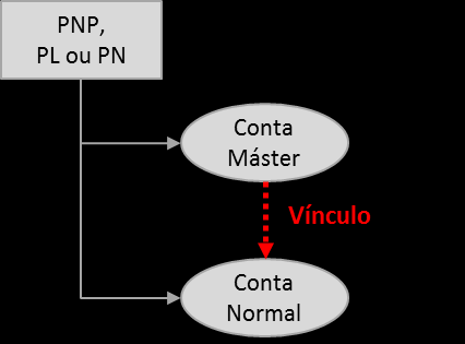 2.2. Vínculos entre contas 2.2.1.