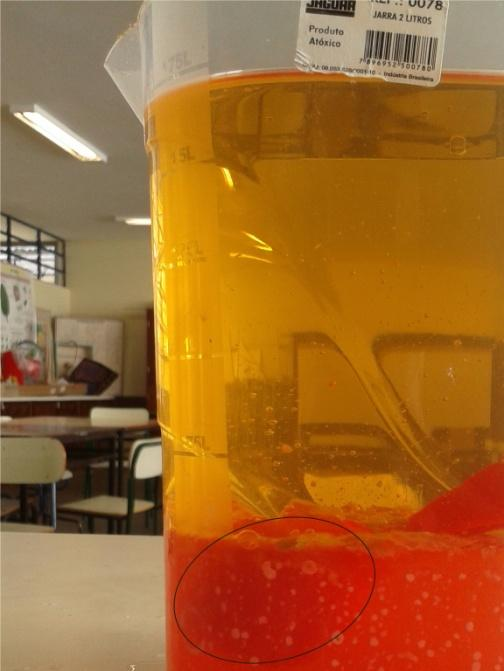 aprofundar ainda mais, pode-se colocar, na jarra, água e óleo, formando uma mistura difásica.