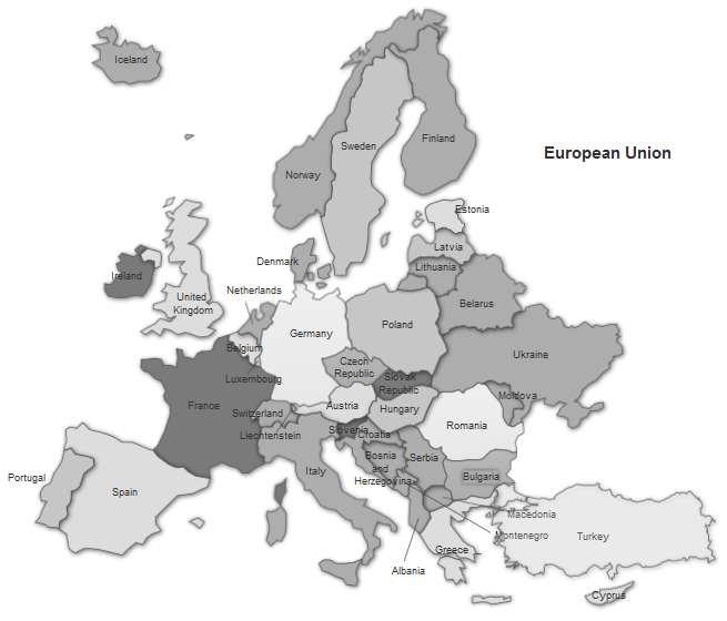 Capacidade instalada Europa 2014 Potência instalada [GW] 5,2