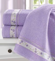 Lorena I Florata Toalha de Banho Felpuda / Toalla de Baño Felpuda 65x135cm 903010000013850 Toalha de