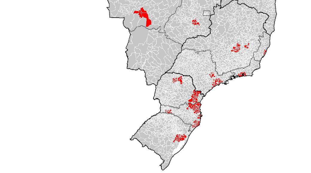 Desafios 37 Regiões Metropolitanas (RM) N NE CO SE S Belém Macapá Manaus Agreste Aracaju Campina Grande Cariri Feira de Santana Fortaleza João Pessoa Maceió Natal Recife Salvador São Luís Sudoeste