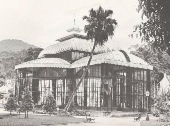Palácio de Cristal (Petrópolis, 1888) O palácio de Cristal, em Petrópolis, inaugurado pela princesa Isabel, lembra o pavilhão da Exposição Internacional de Londres de