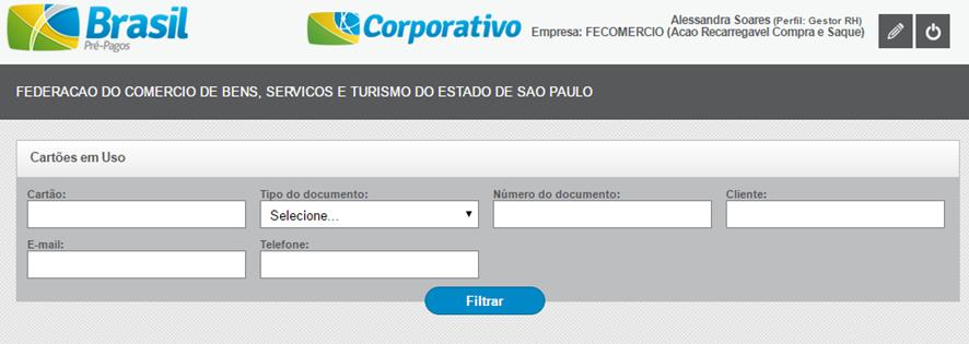 7. ANEXOS Acesso ao extrato do cartão