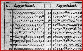 espécie de consulta nos momentos em que tivessem efetuando os cálculos, com números decimais, pois, Briggs iniciou seus cálculos a partir de, continuando a busca por outros logaritmos extraindo as