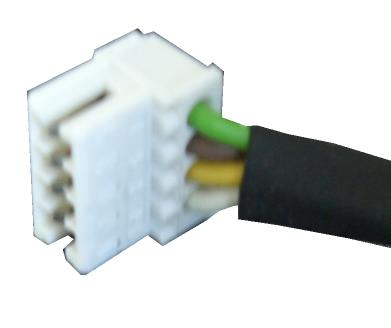 Ajuste nos conectores Em alguns casos a caixa do PCB não tem espaço suficiente para ligar o connector. Como tal, recomendamos remover a parte do conecto conforme mostrado na imagem.