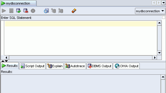 Usando a planilha SQL 1 2 3 4 5 6 7 8 9 Usando a planilha SQL (continuação) Talvez você queira usar teclas de atalhos ou os ícones para executar determinadas tarefas, por exemplo, executar uma
