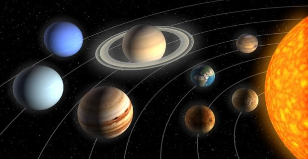 10. O Sistema Solar é constituído pelo Sol e pelos corpos celestes que orbitam à sua volta.