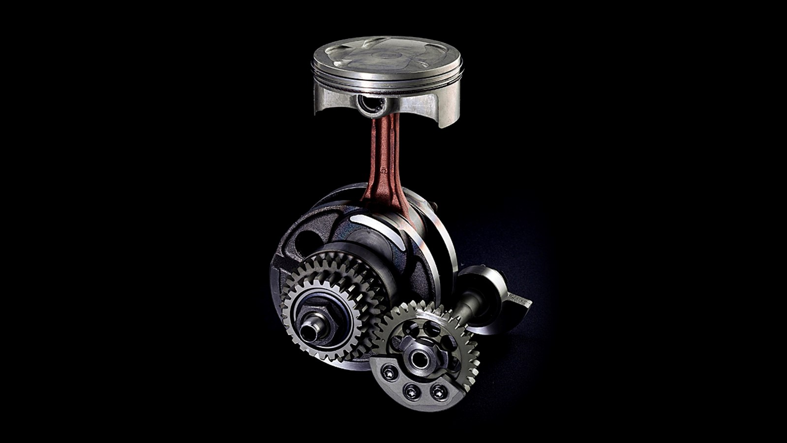 Motor potente O motor monocilíndrico de inclinação frontal, refrigeração líquida, a 4 tempos, DOHC, de 5 válvulas tem um elevado binário e atinge altas rotações.