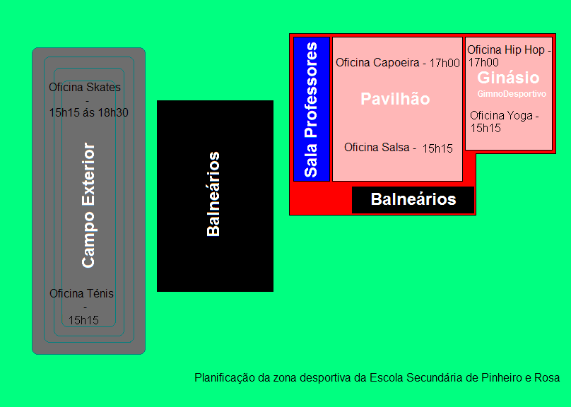 Anexo 3 Planificação da zona desportiva