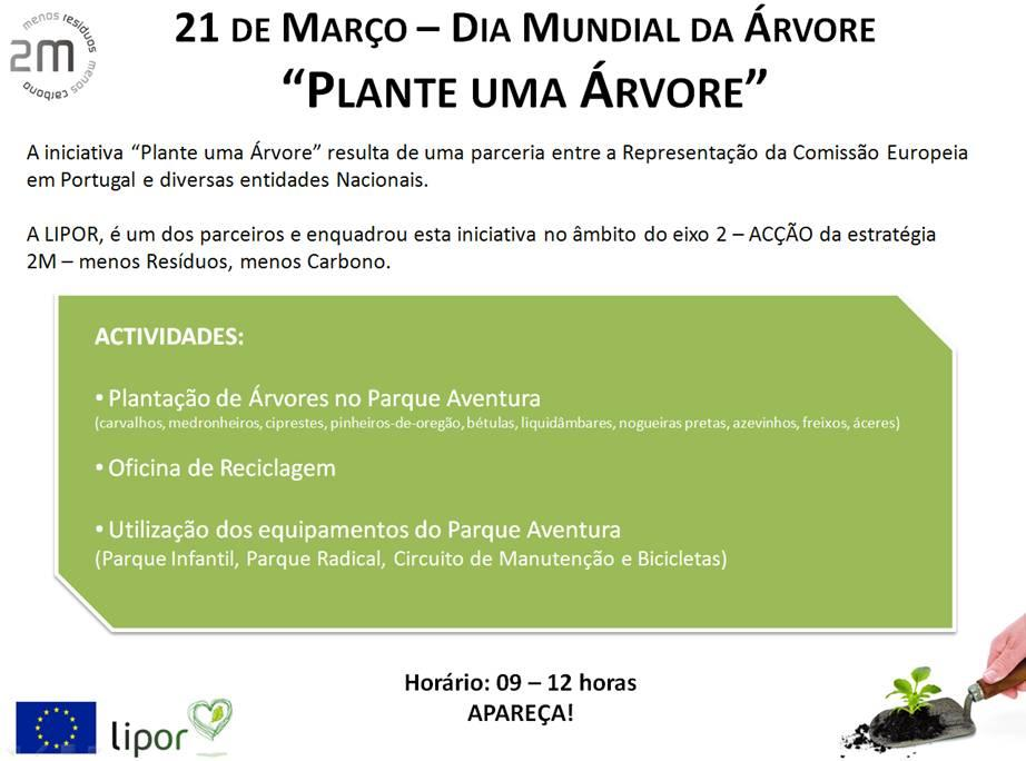 2.2 Data da plantação Todas as entidades que aderiram à iniciativa fizeram a plantação durante o mês de Março, mediante a disponibilidade das mesmas.