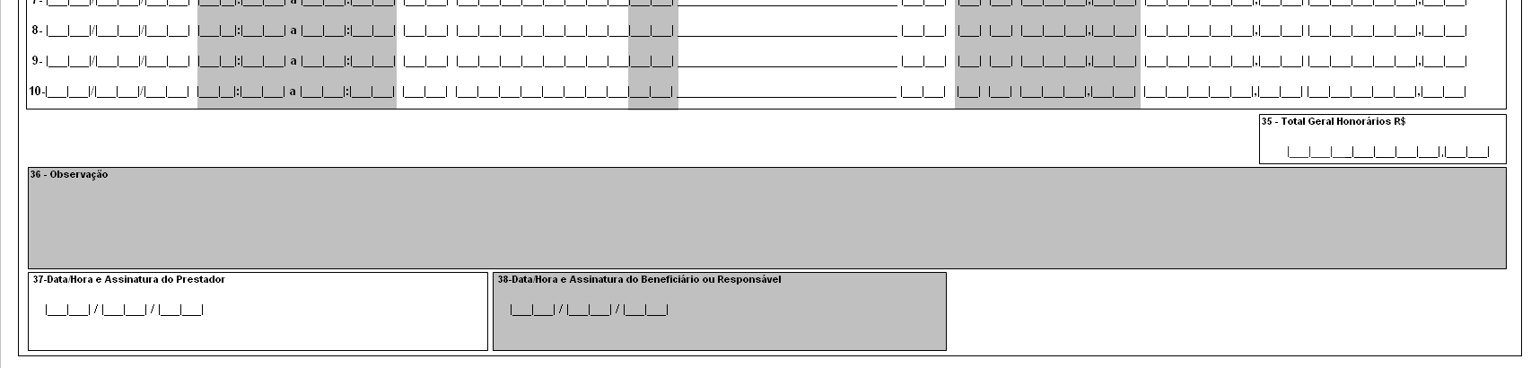 2.1.5 Guia de Honorário Individual