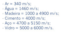 02 Velocidade da propagação do som A velocidade de propagação do som representa a velocidade como se propagam as ondas sonoras.