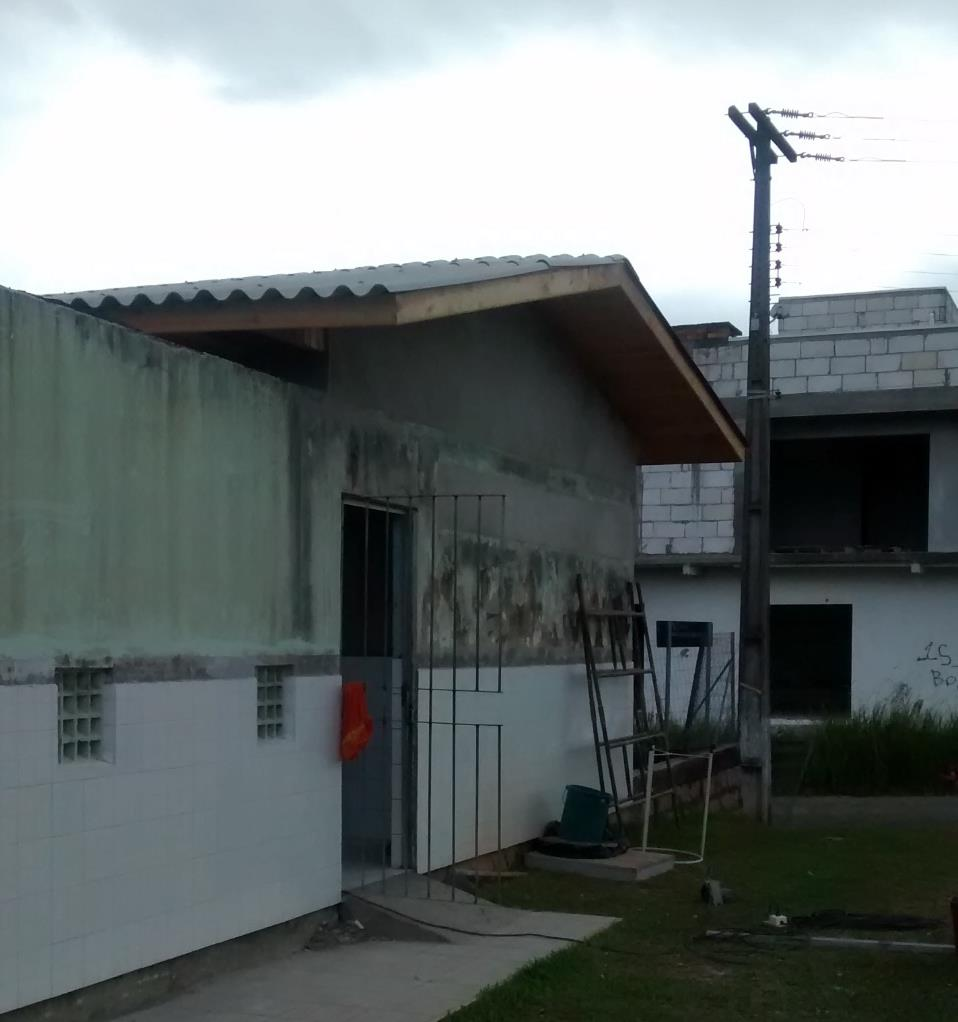 Além das obras na parte externa do prédio, foi evidenciado durante a visita que a equipe responsável pela obra já iniciou os trabalhos na área interna do prédio.