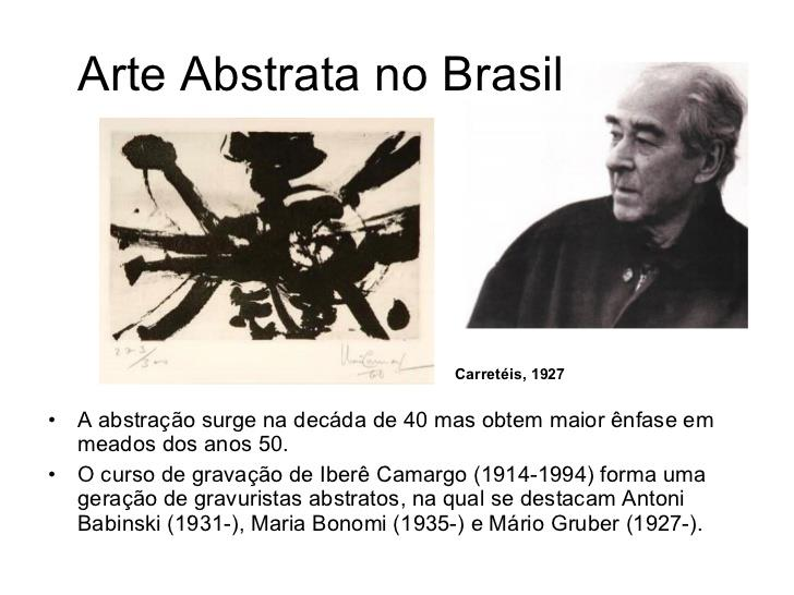 Abstracionismo no Brasil Somos