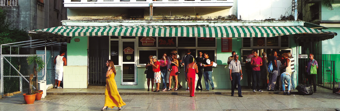 Um cotidiano rico e colorido é a marca mais impactante em Havana.